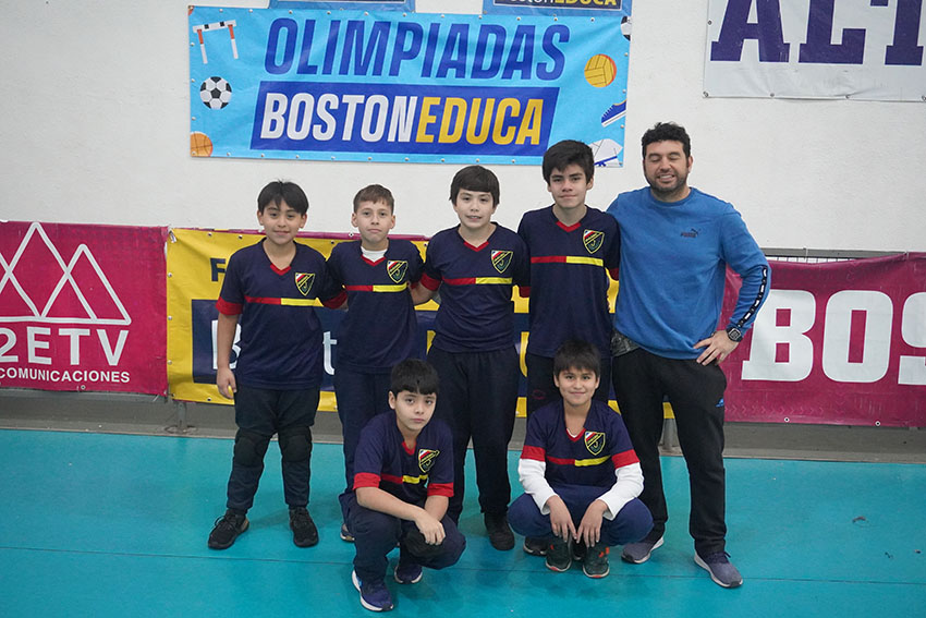 Exitosa jornada de Vóleibol Mini Varones en las Olimpiadas BostonEduca 2023