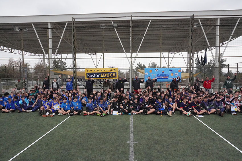 Nuestros alumnos lo dieron todo en el Vóleibol Intermedia Varones de las Olimpiadas BostonEduca