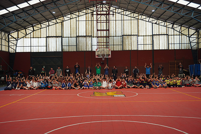 Alto nivel de juego en el Básquetbol Mini Varones de las Olimpiadas BostonEduca