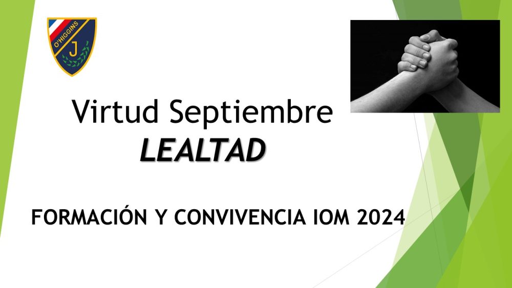 Virtud Septiembre Lealtad