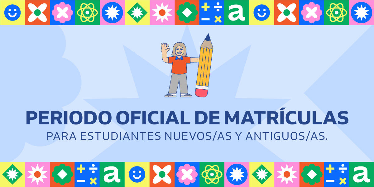 Periodo oficial de matrículas 2025