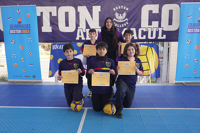 Gran jornada de Vóleibol Mini Varones en las Olimpiadas BostonEduca 2025