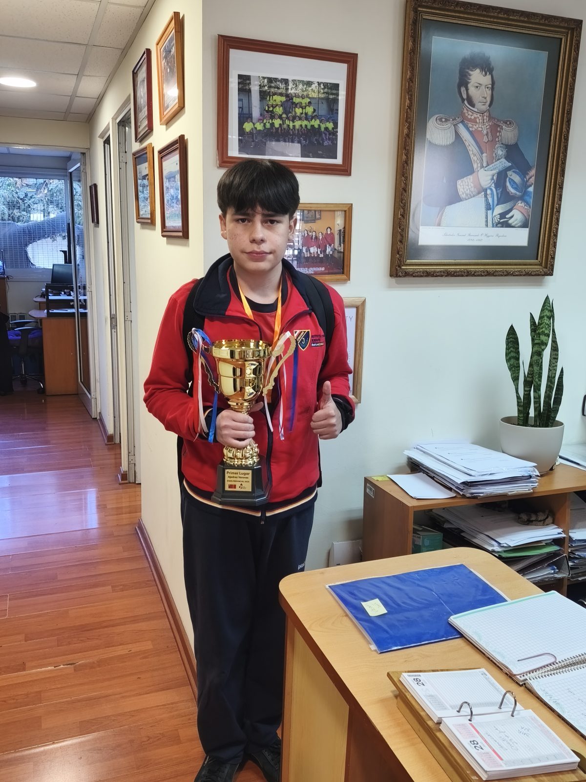 PRIMER LUGAR VARONES AJEDREZ ETAPA PROVINCIAL 
