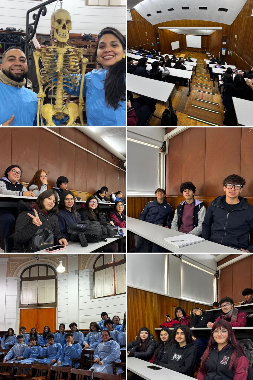 Estudiantes de Ciencias de la Salud visitan Museo de Anatomía