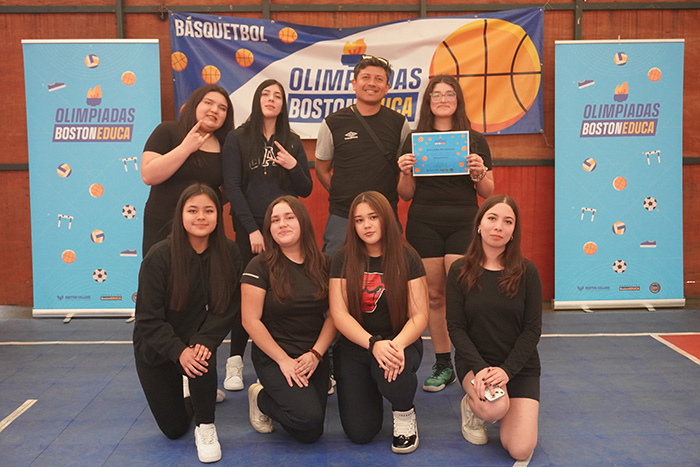 Nuestras estudiantes compitieron en el torneo de Básquetbol Intermedia Damas de las Olimpiadas BostonEduca