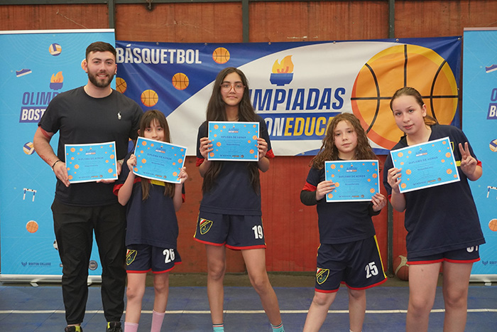 Nuestras estudiantes disfrutaron la fecha de Básquetbol Mini Damas en las Olimpiadas BostonEduca