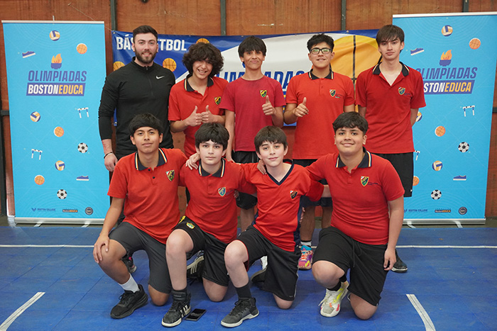 Nuestro colegio presente en el torneo de Básquetbol Intermedia Varones de las Olimpiadas BostonEduca