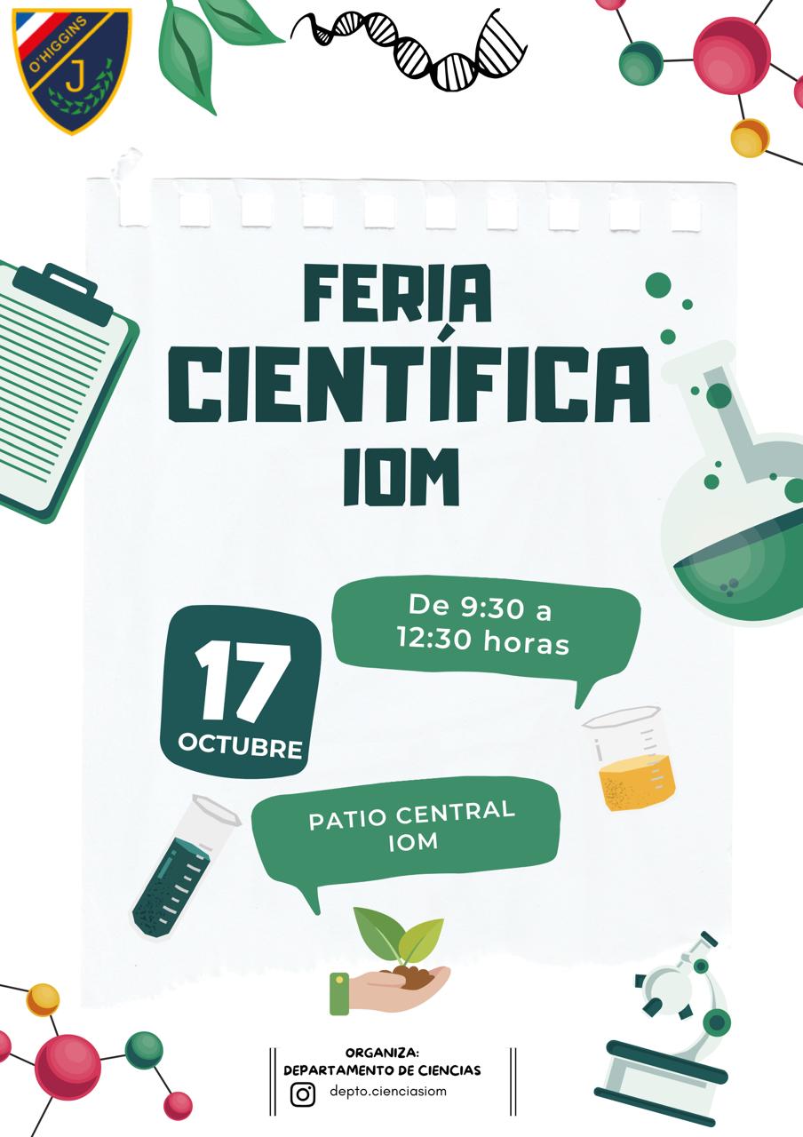 FERIA CIENTÍFICA IOM VIERNES 17 DE OCTUBRE