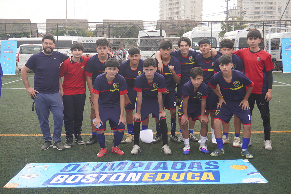 Nuestra selección de Futbolito Intermedia Varones dio el puntapié inicial a las Olimpiadas BostonEduca