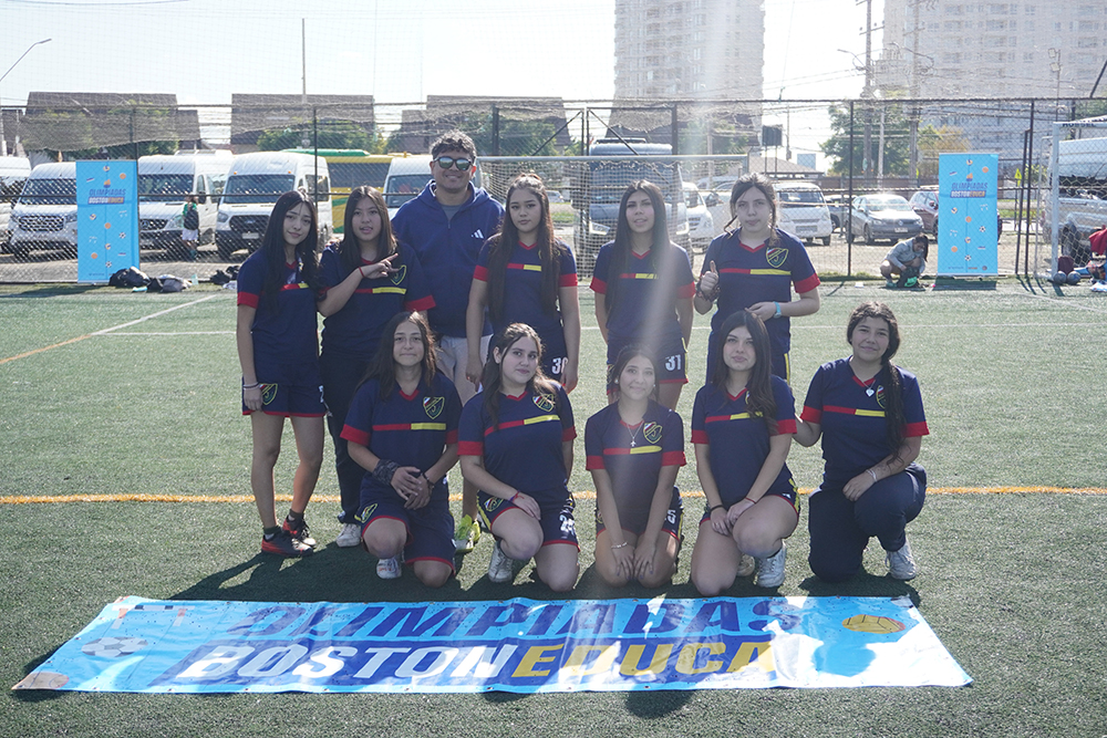 Exitosa fecha de Futbolito Intermedia Damas en las Olimpiadas BostonEduca 2026