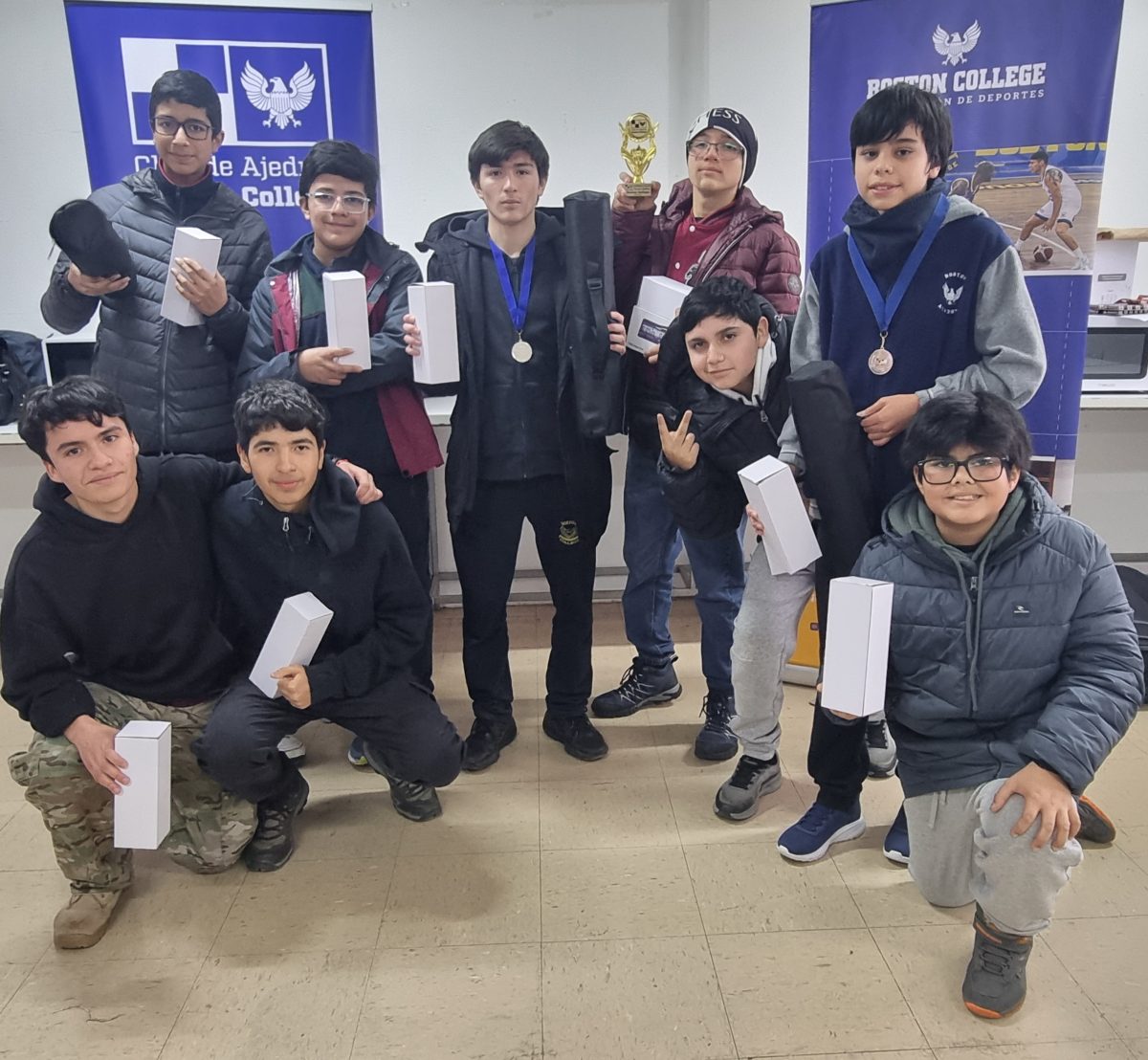 Santiago Muñoz obtuvo el cuarto lugar en el XIII Torneo de Ajedrez Boston College