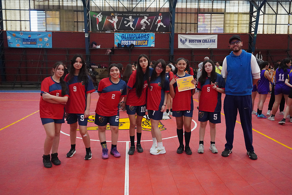 Nuestras estudiantes fueron parte de una nueva jornada de Básquetbol Intermedia Damas en las Olimpiadas BostonEduca