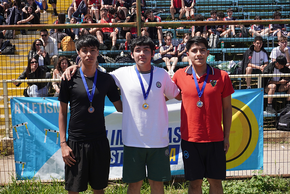 Instituto O’Higgins consigue dos podios en las pruebas de pista del Atletismo BostonEduca